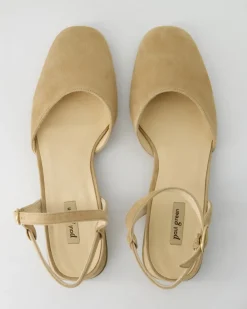 3843 Slingpumps in Beige
