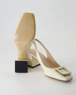 6551 Slingpumps in Beige