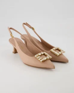 0440 Slingpumps in Beige
