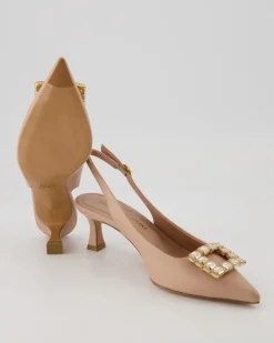 0440 Slingpumps in Beige