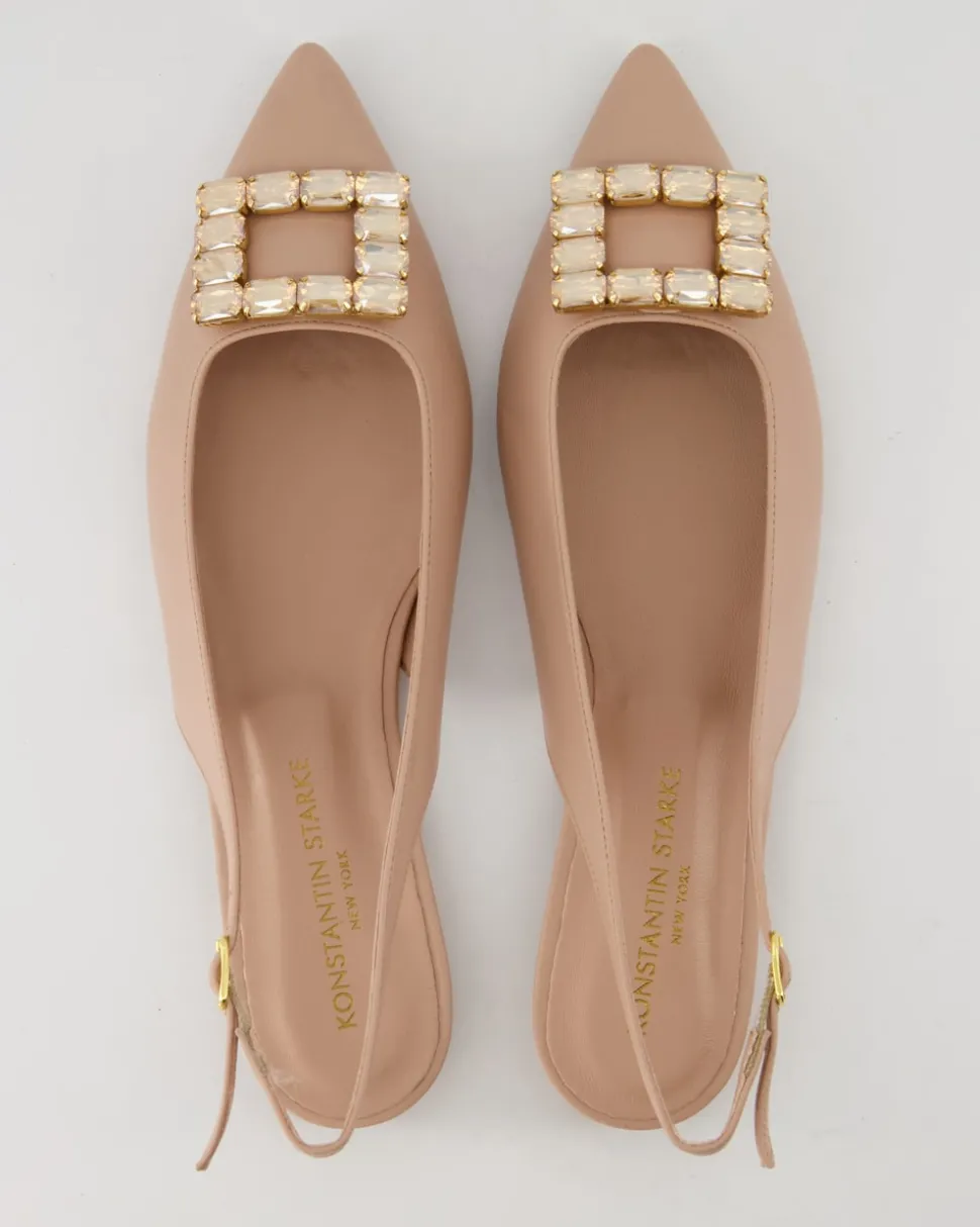 01941 Slingpumps in Beige