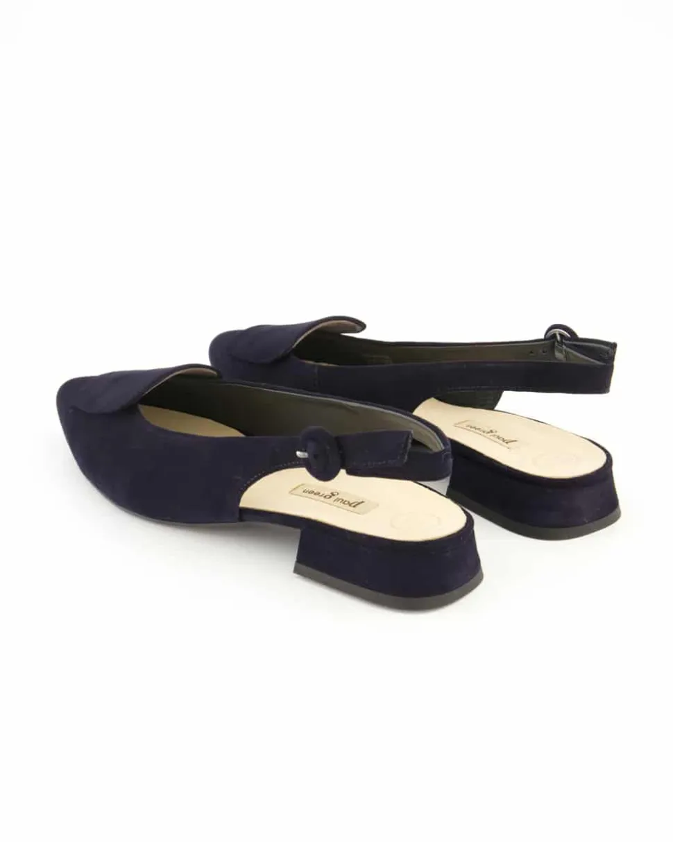 6090-035 Slingpumps in Blau