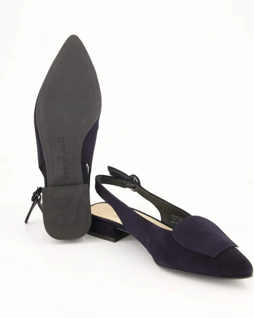6090-035 Slingpumps in Blau