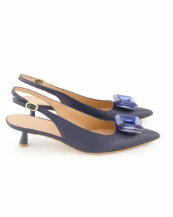 559 Slingpumps in Blau