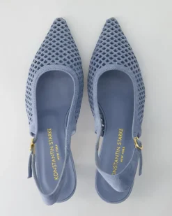 01645-953 Slingpumps in Blau