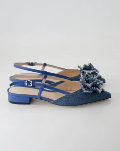 244 Slingpumps in Blau