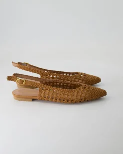 1969-405 Slingpumps in Braun