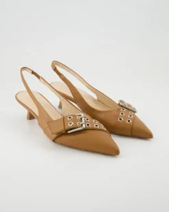 657-400/580 Slingpumps in Braun