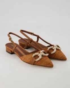 191 Slingpumps in Braun