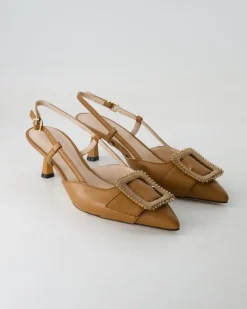 5580 Slingpumps in Braun