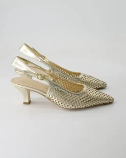01645-770 Slingpumps in Gold