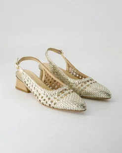 32376 Slingpumps in Gold