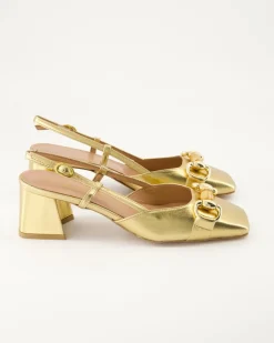 1512 Slingpumps in Gold
