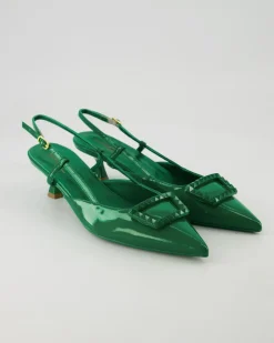 0535 Slingpumps in Grün