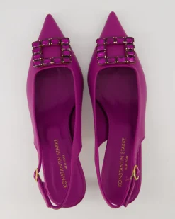 0440 Slingpumps in Lila