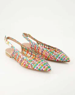 1969 Slingpumps in Mehrfarbig