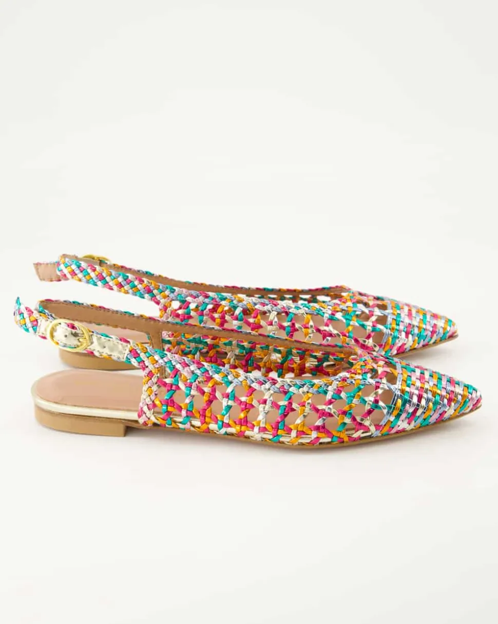 1969 Slingpumps in Mehrfarbig