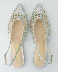 1969-225 Slingpumps in Mehrfarbig