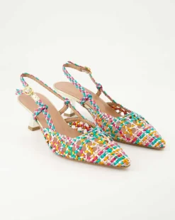 1616 Slingpumps in Mehrfarbig