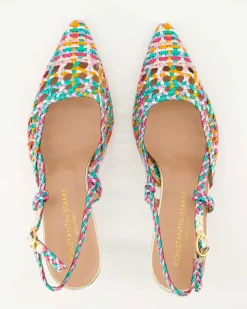 1616 Slingpumps in Mehrfarbig