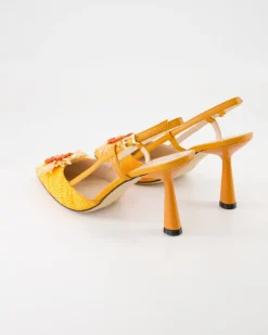 1980 Slingpumps in Orange