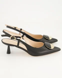 5553 Slingpumps in Schwarz