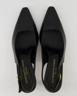 7023-100 Slingpumps in Schwarz