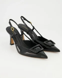 0633 Slingpumps in Schwarz