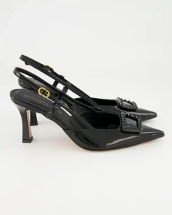 0633 Slingpumps in Schwarz