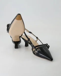 1633-102 Slingpumps in Schwarz