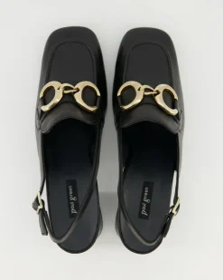 7998-003 Slingpumps in Schwarz