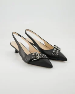657-100/580 Slingpumps in Schwarz
