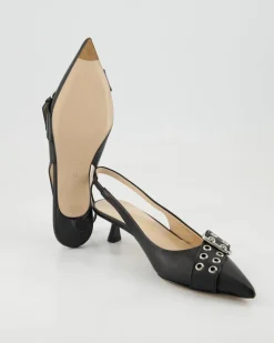 657-100/580 Slingpumps in Schwarz