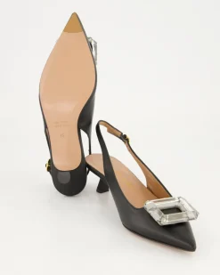 559 Slingpumps in Schwarz