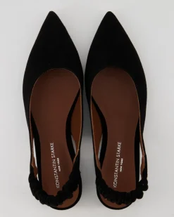 123 Slingpumps in Schwarz