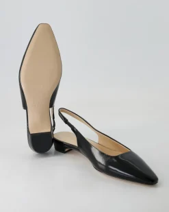 1733-102 Slingpumps in Schwarz