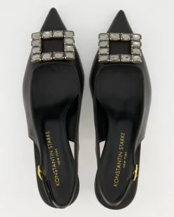 0440 Slingpumps in Schwarz