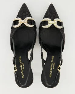 1777 Slingpumps in Schwarz