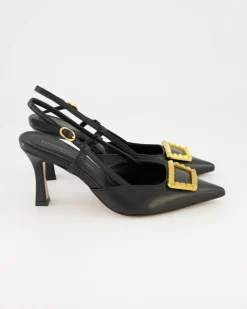 0634 Slingpumps in Schwarz