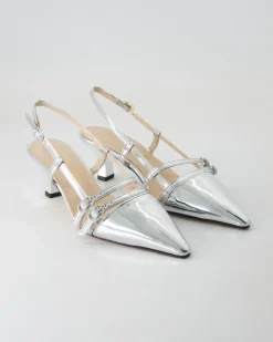 1633-332 Slingpumps in Silber
