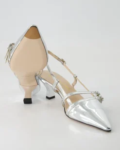 1633-332 Slingpumps in Silber