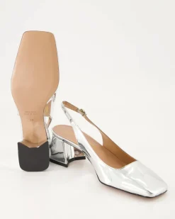 1510 Slingpumps in Silber