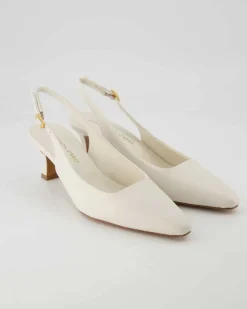 7023-200 Slingpumps in Weiß