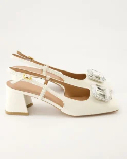 1520 Slingpumps in Weiß