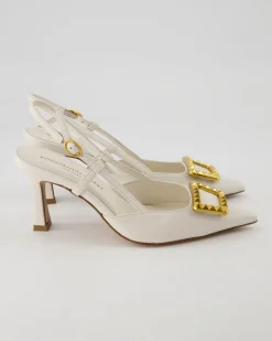 0634 Slingpumps in Weiß