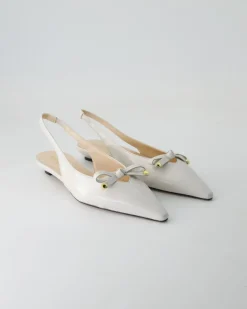 1080-202 Slingpumps in Weiß