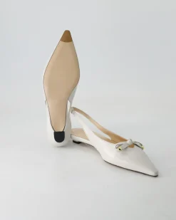 1080-202 Slingpumps in Weiß