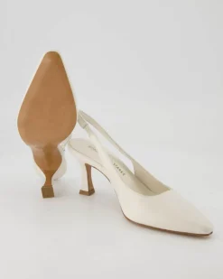 06023 Slingpumps in Weiß