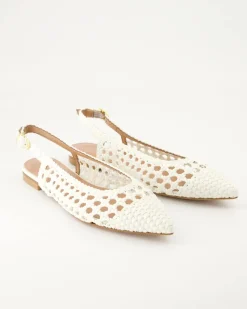 1969 Slingpumps in Weiß