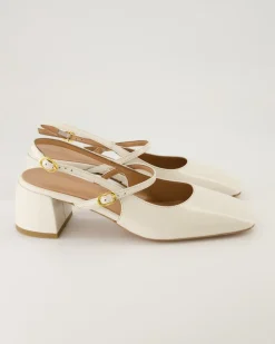 1160 Slingpumps in Weiß